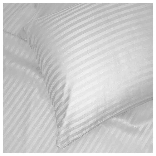 Простыня страйп-сатин 1х1 белая 140г/м2