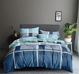 Постельное белье 2-спальное с двумя наволочками 50х70 (полисатин набивной, 80г/м2), расцветка ассорти