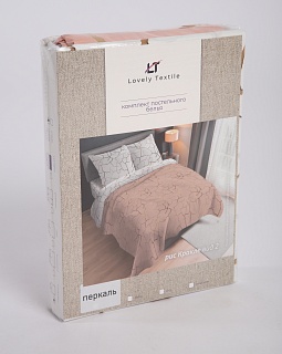 Постельное белье перкаль набивной 115г/м2, Кракле вид 2