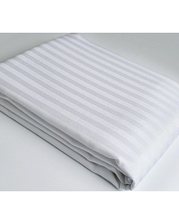 Пододеяльник страйп-сатин 3х3 белый 140г/м2