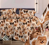 Постельное белье бязь набивная 120г/м2, Лучший друг