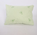 Подушка Бамбук 50х70см (внешний слой: синтетическое волокно с добавлением бамбуковых волокон, наполнитель: искусственный лебяжий пух, чехол: тик смесовый)