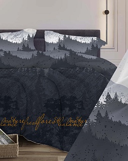 Постельное белье бязь набивная 120г/м2, Эверест