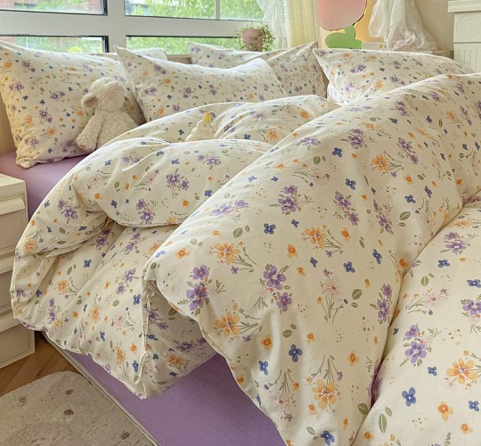 Постельное белье сатин набивной 115г/м2, 2547