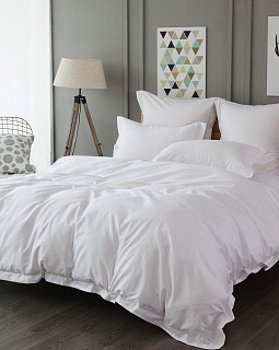 Простыня сатин белый 135г/м2