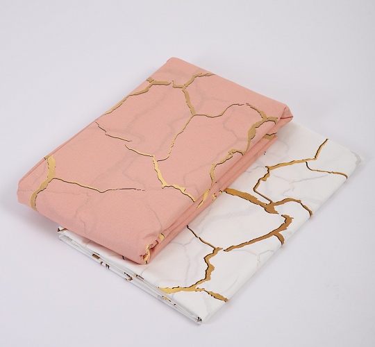 Постельное белье перкаль набивной 115г/м2, Кракле вид 2