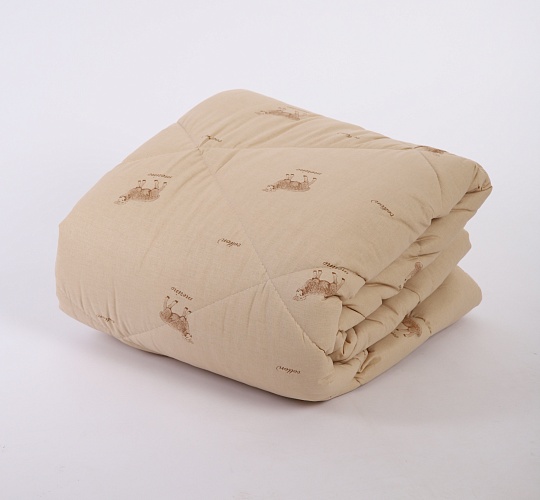 Одеяло Премиум Овечка 500г/м2 (синтетическое волокно с добавлением шерсти/поплин хлопок 100%)