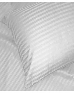 Простыня страйп-сатин 1х1 белая 140г/м2