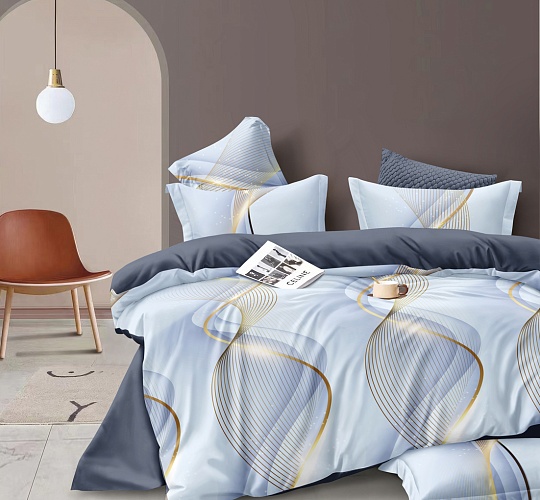 Постельное белье поплин набивной 110г/м2, 6907