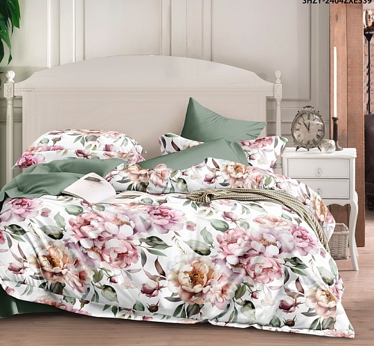 Постельное белье поплин набивной 110г/м2, 6909