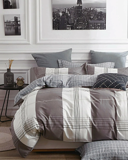 Постельное белье поплин набивной 110г/м2, 6905