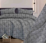 Постельное белье бязь набивная 120г/м2, Контур темно-серый