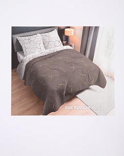 Постельное белье перкаль набивной 115г/м2, Кракле вид 3