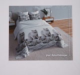 Постельное белье перкаль набивной 115г/м2, Британцы