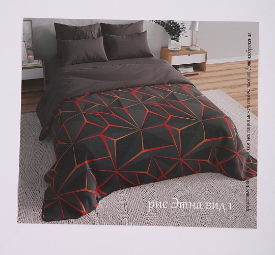 Постельное белье перкаль набивной 115г/м2, Этна