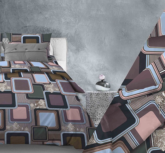 Постельное белье бязь ГОСТ набивная 140г/м2, расцветка ассорти