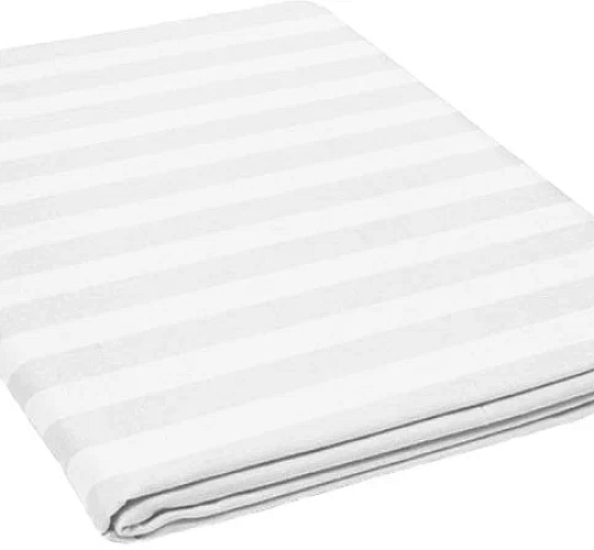 Простыня страйп-сатин 3х3 белая 140г/м2