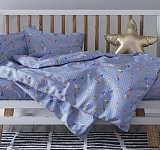 Постельное белье детское (ясли) с одной наволочкой 60х60 (бязь ГОСТ набивная, 140г/м2), расцветка ассорти