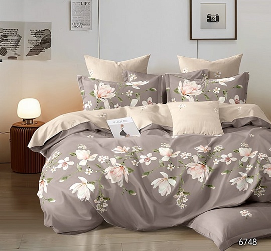 Постельное белье поплин набивной 110г/м2, 6914