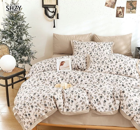 Постельное белье поплин набивной 110г/м2, 6908