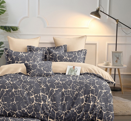 Постельное белье поплин набивной 110г/м2, 6911