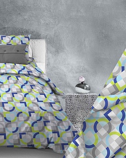 Постельное белье бязь набивная 120г/м2, расцветка ассорти