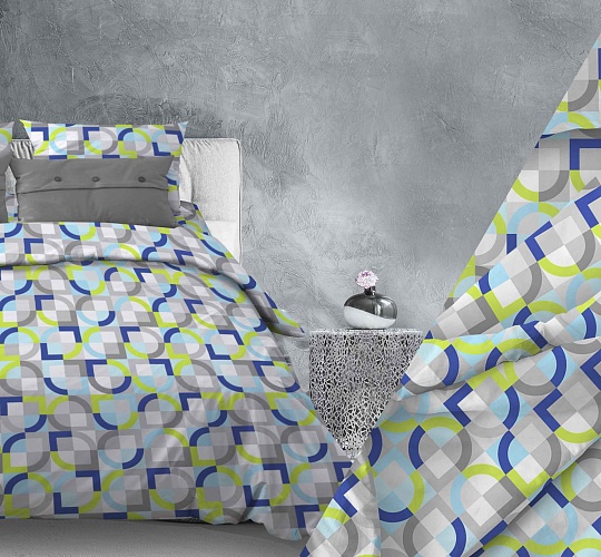 Постельное белье бязь ГОСТ набивная 140г/м2, расцветка ассорти