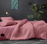 Постельное белье поплин гладкокрашенный 110г/м2, Темно-розовый