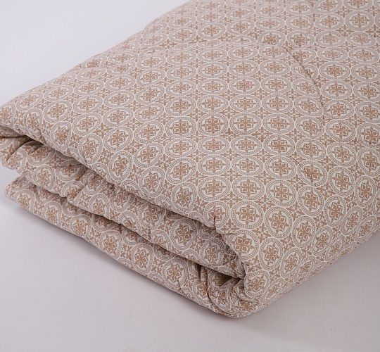 Одеяло Эко-стиль 300г/м2 (синтетическое волокно с добавлением льняных волокон/перкаль хлопок 100%)