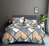 Постельное белье 2-спальное с двумя наволочками 50х70 (полисатин набивной, 80г/м2), расцветка ассорти